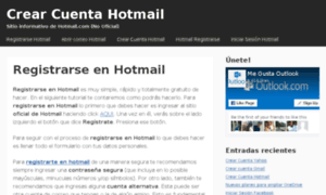Crear-cuentahotmail.com thumbnail