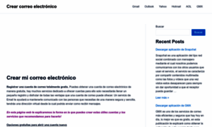 Crearcorreo.com thumbnail