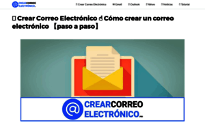 Crearcorreoelectronico.pro thumbnail