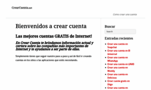 Crearcuenta.net thumbnail