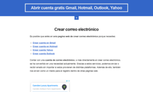 Crearcuentagmailinicio.com thumbnail