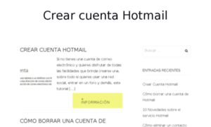 Crearcuentahotmail.net thumbnail