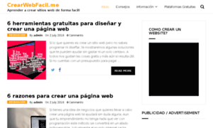 Crearwebfacil.me thumbnail