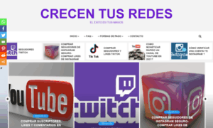 Crecentusredes.com thumbnail