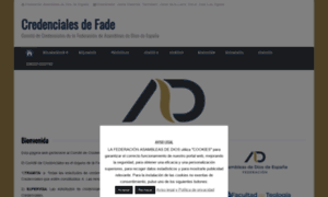 Credencialesfade.es thumbnail