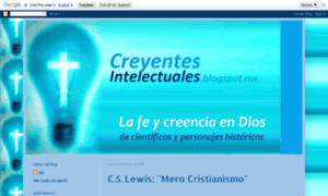 Creyentesintelectuales.blogspot.com.es thumbnail