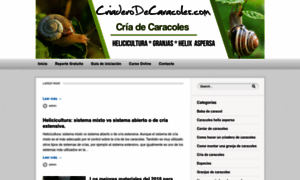 Criaderodecaracoles.com thumbnail