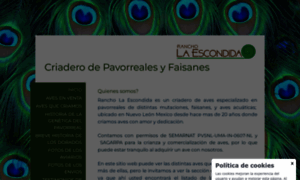 Criaderodepavorreales.com thumbnail