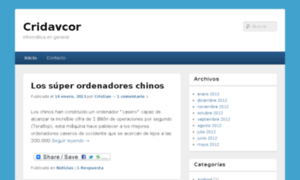 Cridavcor.com.ar thumbnail