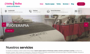 Cristinamolinafisioterapia.es thumbnail