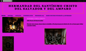 Cristodelsalvadorydelamparo.blogspot.com thumbnail