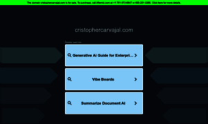 Cristophercarvajal.com thumbnail