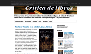 Criticadelibros.es thumbnail