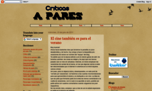 Criticasapares.blogspot.com thumbnail
