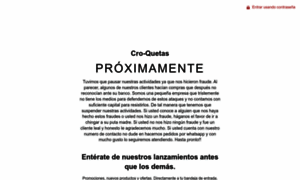 Cro-quetas.com thumbnail