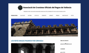 Cronistesdelregnedevalencia.com thumbnail