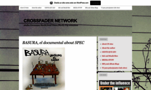 Crossfadernetwork.wordpress.com thumbnail