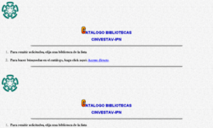 Csb.cinvestav.mx thumbnail