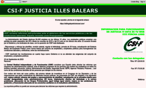 Csifjusticiabaleares.blogspot.com thumbnail