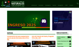 Csnat.unt.edu.ar thumbnail