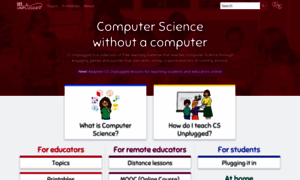 Csunplugged.org thumbnail