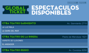 Ctba.globalticket.com.ar thumbnail