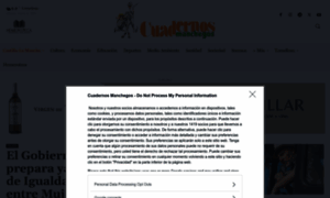 Cuadernosmanchegos.com thumbnail