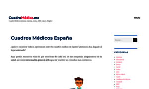 Cuadromedico.me thumbnail