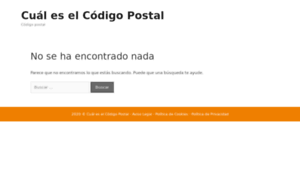 Cualeselcodigopostal.com thumbnail