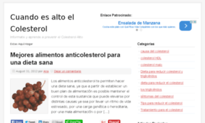 Cuandoesaltoelcolesterol.com thumbnail