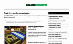 Cuantocuestaun.net thumbnail