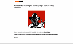 Cuantodanio.es thumbnail