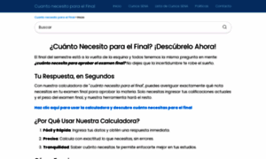Cuantonecesitoparaelfinal.co thumbnail
