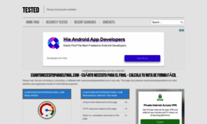 Cuantonecesitoparaelfinal.com.testednet.com thumbnail