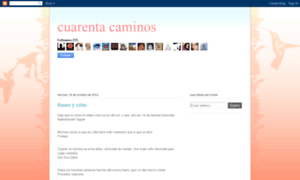 Cuarentacaminos.blogspot.com thumbnail