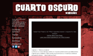 Cuartooscuroserie.com thumbnail