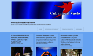 Cubanosalvuelo.wordpress.com thumbnail
