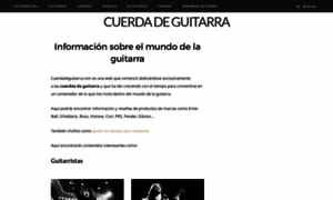 Cuerdadeguitarra.com thumbnail