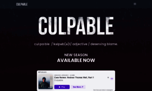 Culpablepodcast.com thumbnail