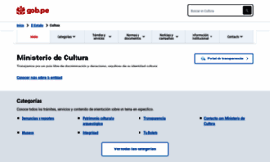 Cultura.gob.pe thumbnail