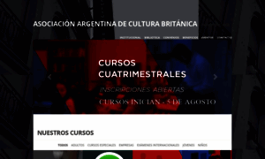 Culturabritanicacba.org.ar thumbnail