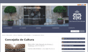 Culturaorihuela.es thumbnail