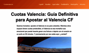 Cuotasvalencia.com thumbnail