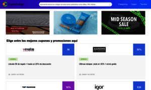 Cuponcodigoes.com thumbnail