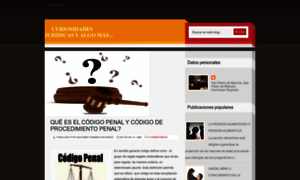 Curiosidadesjuridicasyalgomas.blogspot.com thumbnail