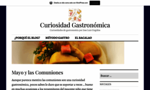 Curiosidadgastronomica.wordpress.com thumbnail