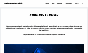Curiouscoders.click thumbnail