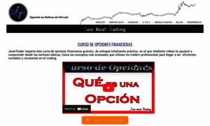 Cursodeopcionesfinancieras.justrealtrading.com thumbnail