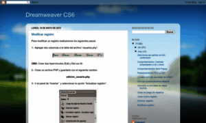 Cursodreamweavercs6.blogspot.com thumbnail