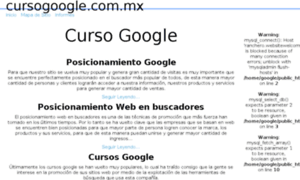 Cursogoogle.com.mx thumbnail